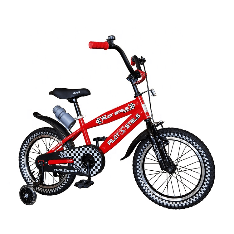 OEM-bicicleta BMX personalizada para niños, bici de 16 pulgadas, con cuentas de acero, marco de entrenamiento, ruedas con logotipo EVA