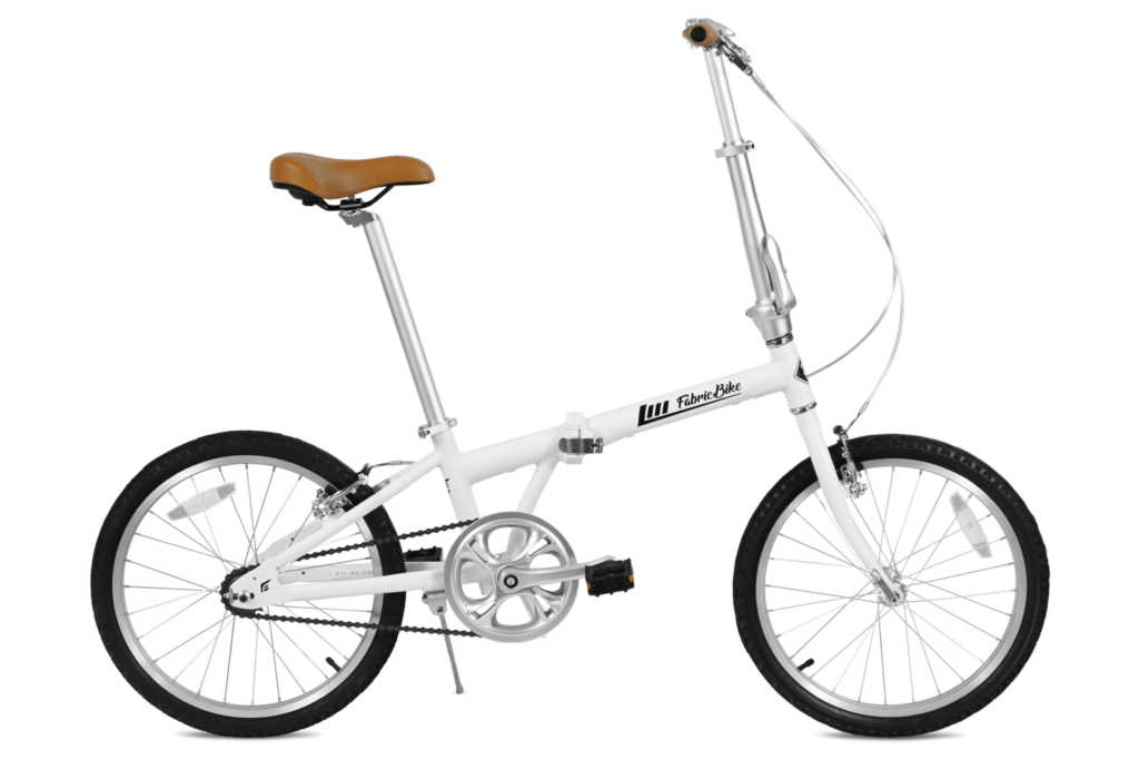 La bicicleta plegable de cuadro de aluminio. 