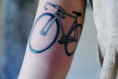 Introducción al tema: tatuajes de bicicletas fixie