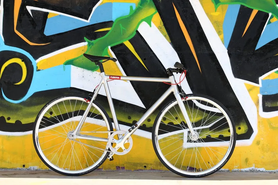 Bicicleta Fixie Urbana con Manillar Pursuit: Aerodinámica