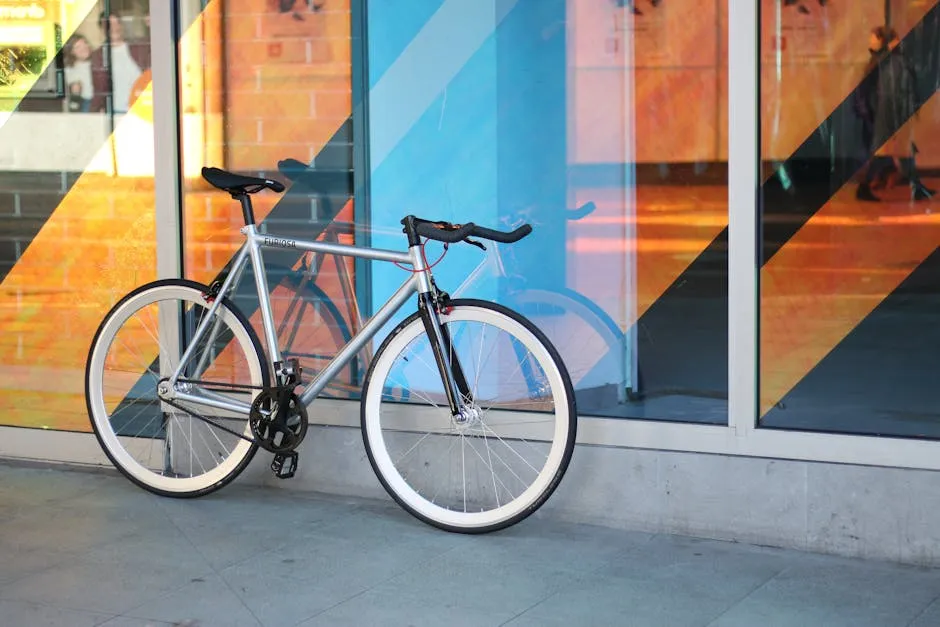 Bicicleta Fixie Urbana Estilo Track: ADN de Velódromo