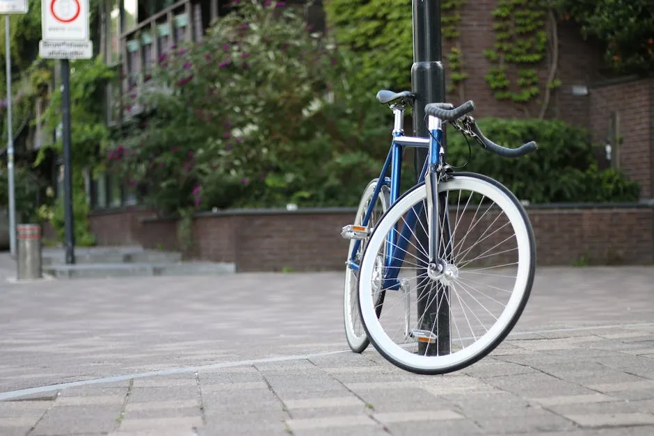 Bicicleta Fixie Urbana Urbana Militar: Resistencia y Estética
