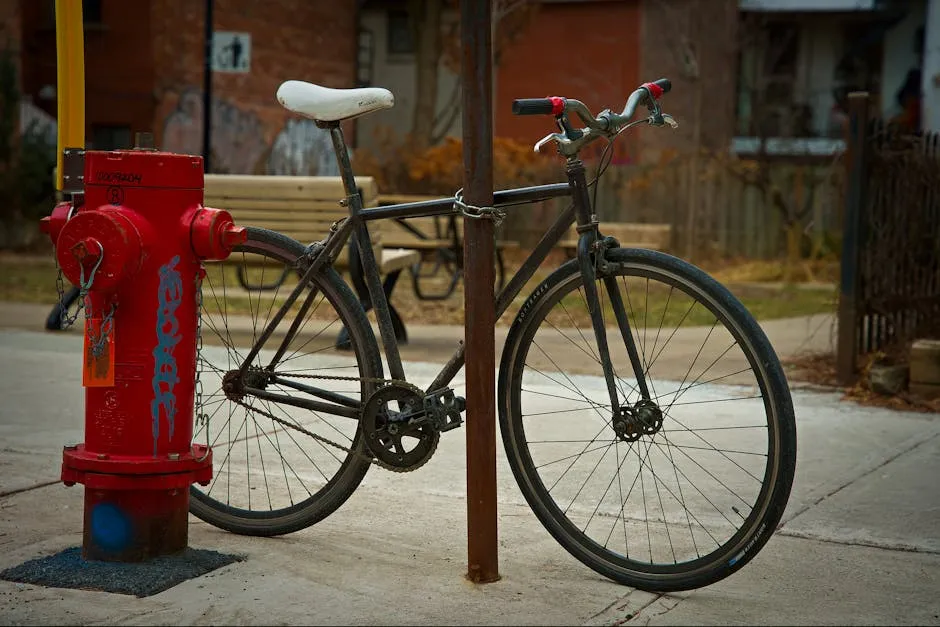 Cómo Poner un Protector de Cuadro en Bicicleta Fixie Urbana